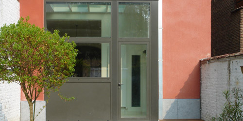 Agrandissement d'une maison à Ixelles (2008)